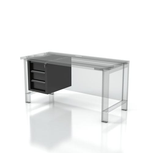 Werkstattschrank - AR-FL011 - FLECTA - Unterbau / mit 3 Schubladen / Metall