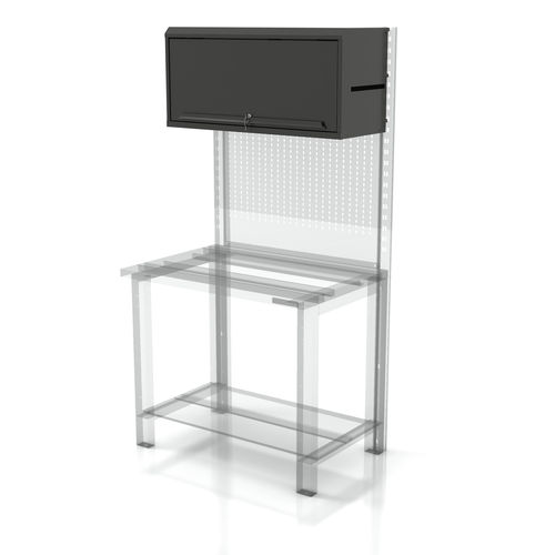 Lagerschrank - AR-FL065 - FLECTA - für Wandbefestigung / mit Tür / Metall