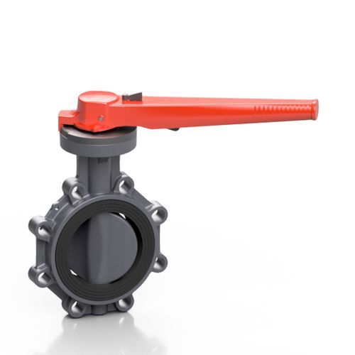 Absperrklappe - PROFLOW® P  - Effast - manuell / Hebel / Steuerung