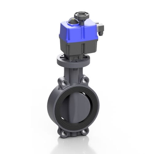 Absperrklappe - PROFLOW® H  - Effast - elektrisch betrieben / Steuerung / Stell