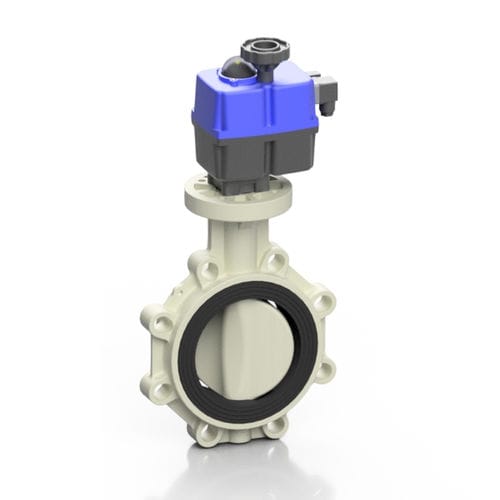Absperrklappe - PROFLOW® T  - Effast - elektrisch betrieben / Steuerung / Verschluss