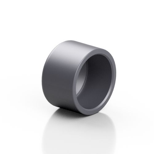 Gewindelose Endkappe - RARCAA series - Effast - rund / PVC-U / für Rohre