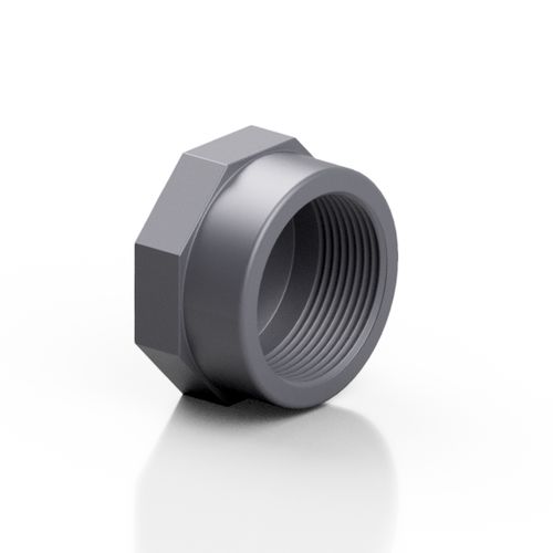 Gewinde-Endkappe - RERCAE series - Effast - rund / Sechskant / PVC-U