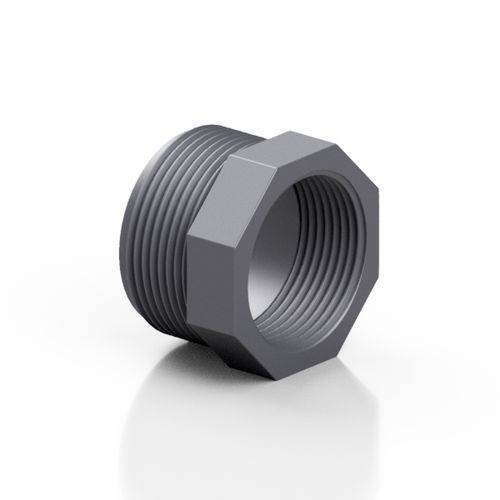 Reduzier-Hydraulikadapter - RERRCE series - Effast - Gewinde / PVC-U / sechseckig