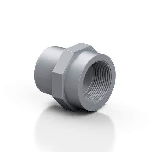Industrie-Hydraulikadapter - RCAAFC series - Effast - innen / ABS / gerade