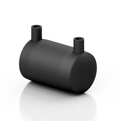Gewindelose Endkappe - REPCAD series - Effast - rund / PE / elektroschweißbar