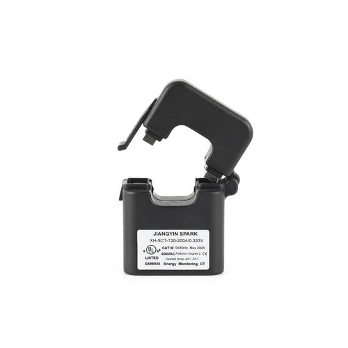 Stromsensor mit Wandler - XH-SCT-T12 - Jiangyin Spark Electronic Technology Co.,LTD - Zange / einphasig / AC