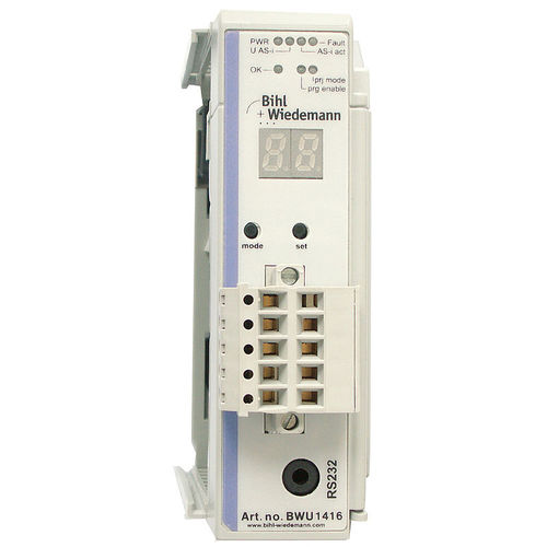 Digitales Mastermodul - BWU1416 - Bihl+Wiedemann GmbH - ASi / RS232 / Sicherheit