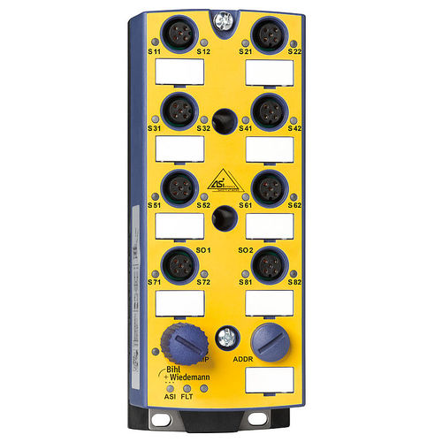 Digitales E/A-Modul - BW3489 - Bihl+Wiedemann GmbH - ASi / 16 E/A / 8 Kanäle