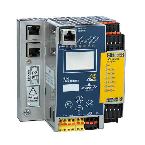 Gateway für Kommunikation - BWU3860 - Bihl+Wiedemann GmbH - Ethernet / ASi / IP20