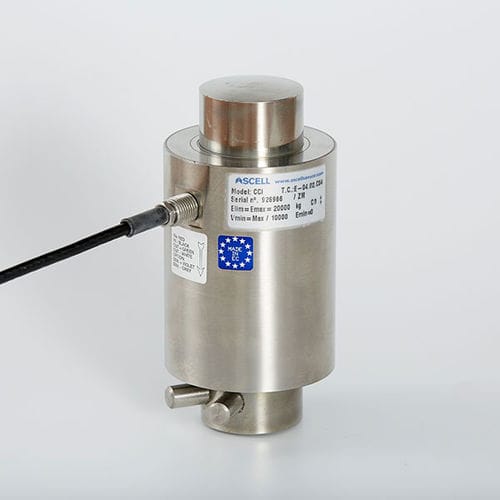 Druckkraft-Wägezelle - CCI - Ascell Sensor,S.L. - Inline / Dehnungsmessstreifen / für Silo