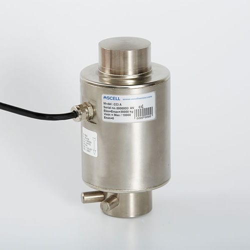 Druckkraft-Wägezelle - CCI-A - Ascell Sensor,S.L. - Inline / Dehnungsmessstreifen / für Silo