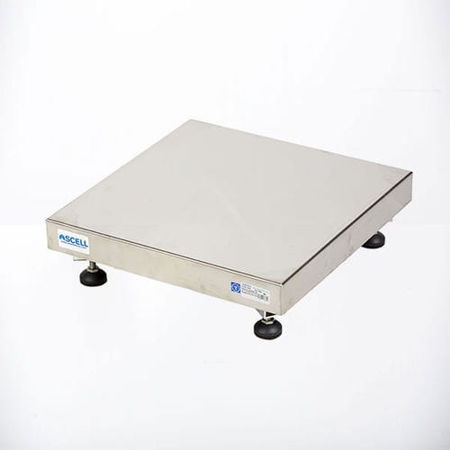 Plattformwaage - MI series - Ascell Sensor,S.L. - kg / mit separatem Anzeiger / Edelstahl