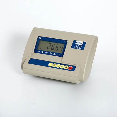 Wägeindikator mit LCD-Anzeige - I100 - Ascell Sensor,S.L. - einbaufähig / IP54 / Multifunktion
