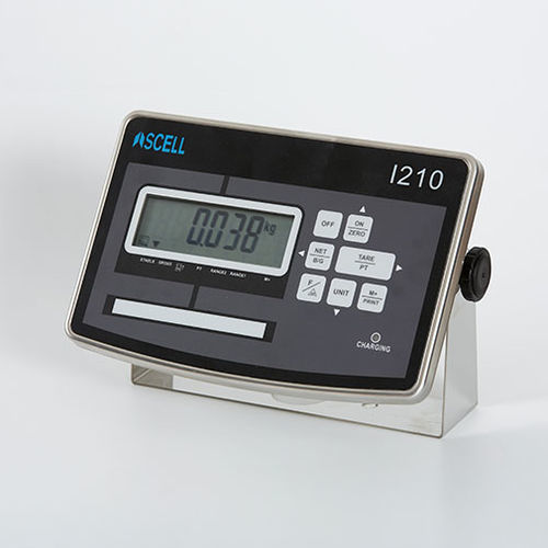 Wägeindikator mit LCD-Anzeige - I210 - Ascell Sensor,S.L. - Benchtop / wasserdicht / IP68
