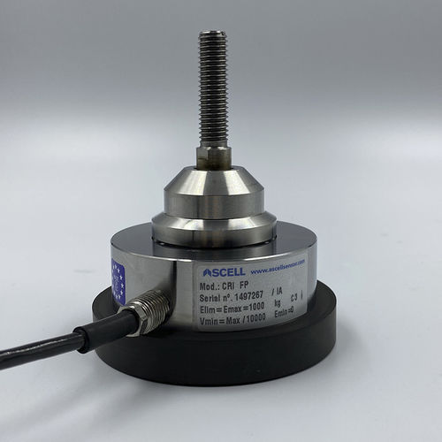 Druckkraft-Wägezelle - CRI FP - Ascell Sensor,S.L. - Knopf / für Trichter / für Silo