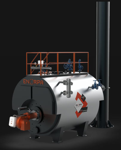 Dampfkessel - QUARTZ - Enorpa - Gas / Flammrohr / Dreizug