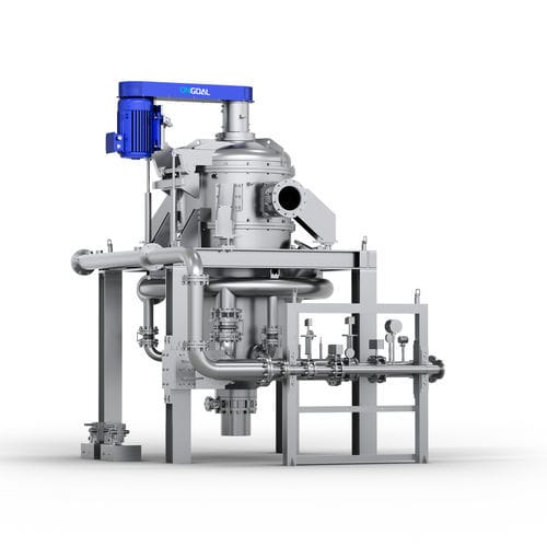 Mühle für Lithiumbatterie - LQM series - ONGOAL TECHNOLOGY CO., LTD. - Strahl / vertikal / automatisch