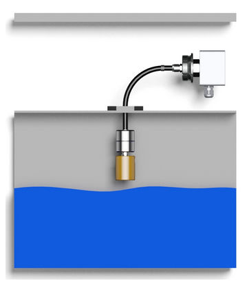 Schwimmerschalter - Reed Electronics AG - für Flüssigkeiten / für Tanks / vertikal
