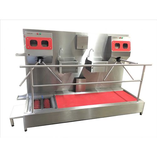 Hygieneschleuse mit Desinfektion - P000000321 - ARITAN ENDÜSTRİYEL HİJYEN EKİPMANLARI SA - mit Handwaschbecken / mit Sohlenreiniger