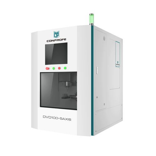 CNC-Bearbeitungszentrum / für harte und brüchige Materialien - DVD100-5AXIS - Conprofe - 5-Achs / vertikal / für Titanlegierung