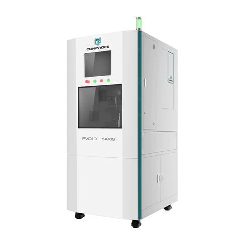 CNC-Fräsmaschine / für harte und brüchige Materialien - FVD100-5AXIS - Conprofe - 5-Achs / vertikal / für Titanlegierung