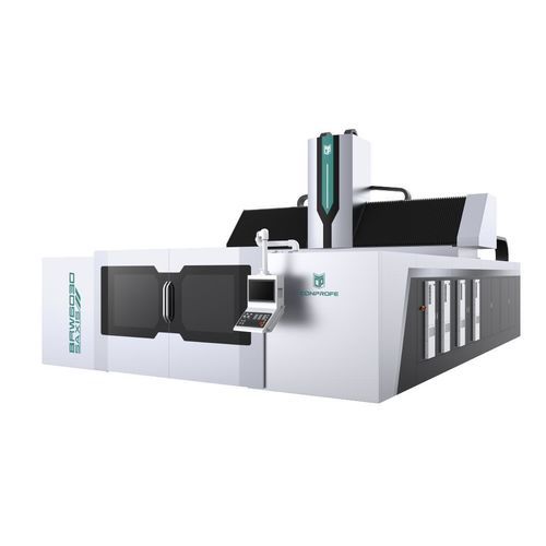 CNC-Bearbeitungszentrum / 5-Achs - BRW6030 - Conprofe - vertikal / für Glas / für Aluminium