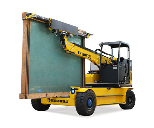 Industrie-Entlader - EN BOX series - Italcarrelli - Teleskop / batteriebetrieben / bidirektional