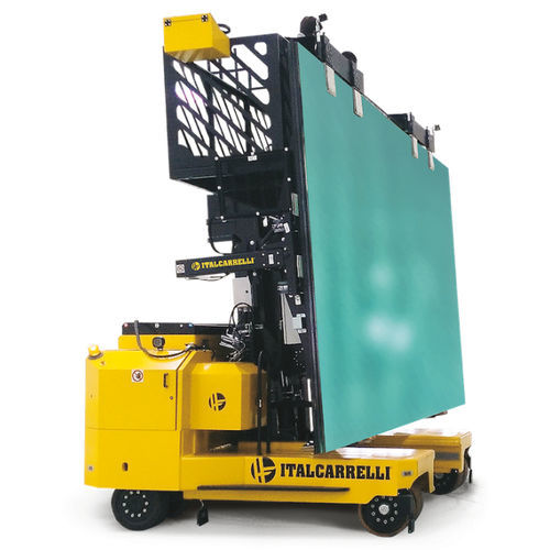 Batteriebetriebener Seitenstapler - E4NL series - Italcarrelli - FTF / für den Innenbereich / Transport
