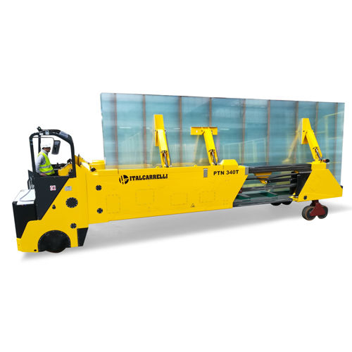 Dieselbetriebener Transporter - Extrajumbo - Italcarrelli - batteriebetrieben / Gasmotor / auf Rädern