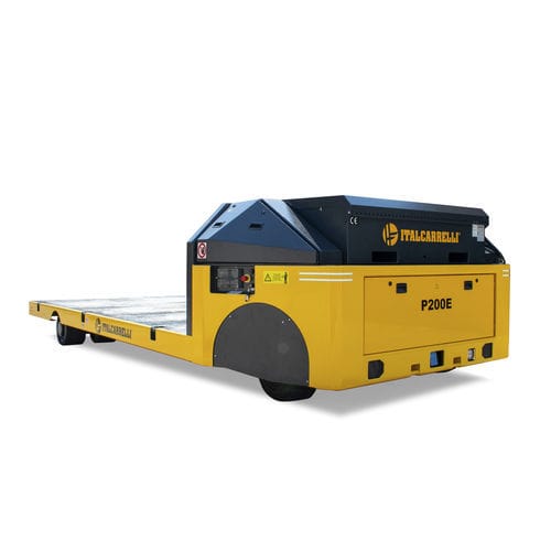 Batteriebetriebener selbstfahrender Wagen - P200E - Italcarrelli - 2-Achsen / bidirektional / für den Innenraum