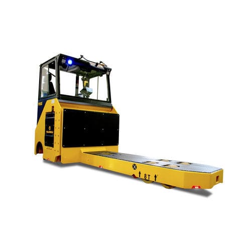 2-Achsen-Elektrotransporter - P80E - Italcarrelli - bidirektional / Innen- und Außenbereich / mit Vulkollan®-Rad