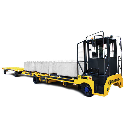 Industrieschlepper - P160E  - Italcarrelli - mit Batterie / 4 Räder / Sitz