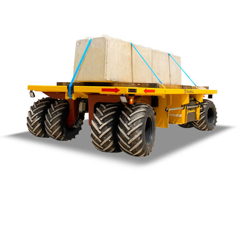 Batteriebetriebener selbstfahrender Wagen - PM30E  - Italcarrelli - 2-Achsen / multidirektional / für Außenbereich