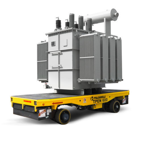 Batteriebetriebener selbstfahrender Wagen - TPEN 600 - Italcarrelli - 2-Achsen / multidirektional / für den Innenraum