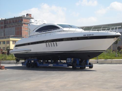 Selbstfahrender Wagen für Boot - Eden Tech Srl - 3-Achsen / für schwere Lasten