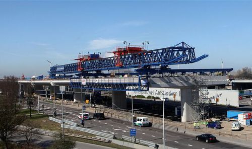 Montage-Brückenkran / für den Brückenbau - Eden Tech Srl - für Tiefbauarbeiten