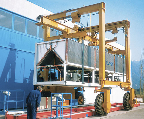 Mobiler Portalkran - Mobilift 20 - Eden Tech Srl - für Container / für Modulgebäudebau / Schweiß