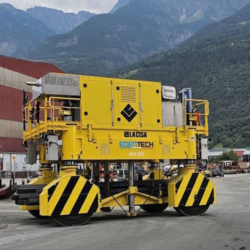 Portalhubwagen für Hütte - Mobilift  - Eden Tech Srl - dieselbetrieben / für schwere Lasten / höhenverstellbar