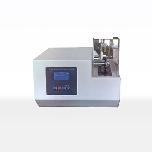 Rundmesser-Schneidemaschine - DTQ-5 - Laizhou Lailuote Test Instrument Co., Ltd. - für Metall / Präzision / horizontal