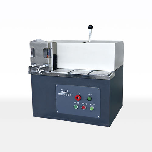 Rundmesser-Schneidemaschine - Q-3T  - Laizhou Lailuote Test Instrument Co., Ltd. - für Metall / Rohr / Proben
