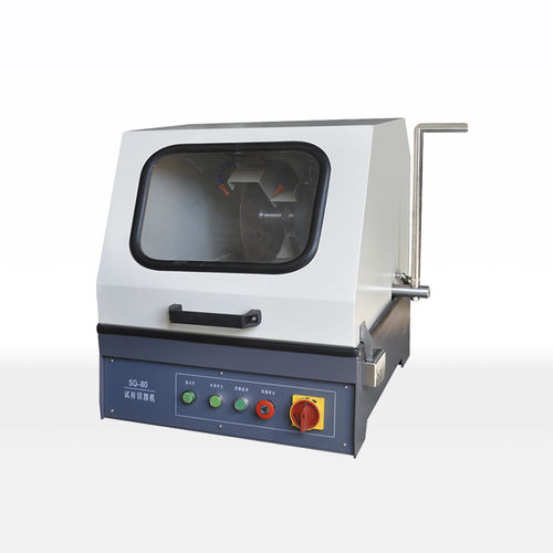Trennsäge - SQ-80 - Laizhou Lailuote Test Instrument Co., Ltd. - für Metall / für metallografische Proben / Schleifscheibe