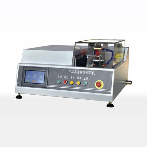 Rundmesser-Schneidemaschine - GTQ-5000B - Laizhou Lailuote Test Instrument Co., Ltd. - für Metall / für Keramik / Proben