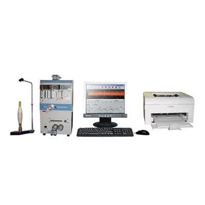Uniformitäts-Prüfanlage - YG137 - Laizhou Lailuote Test Instrument Co., Ltd. - computergesteuert / für Textilgarn / digital