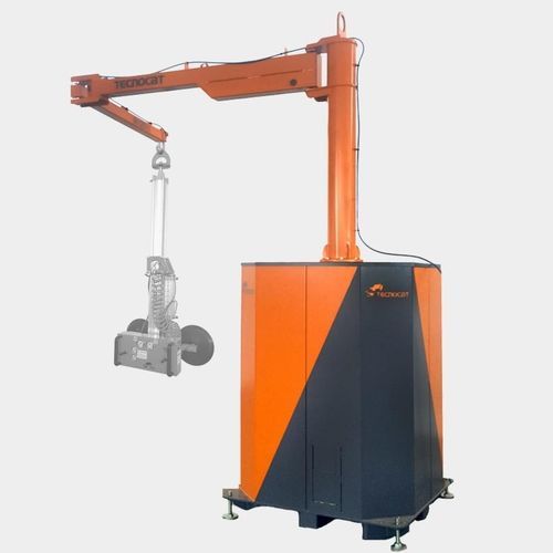 Säulenschwenkkran - CML-B4-250 - Tecnocat - 360° / mit Gelenk / für Hubanwendungen