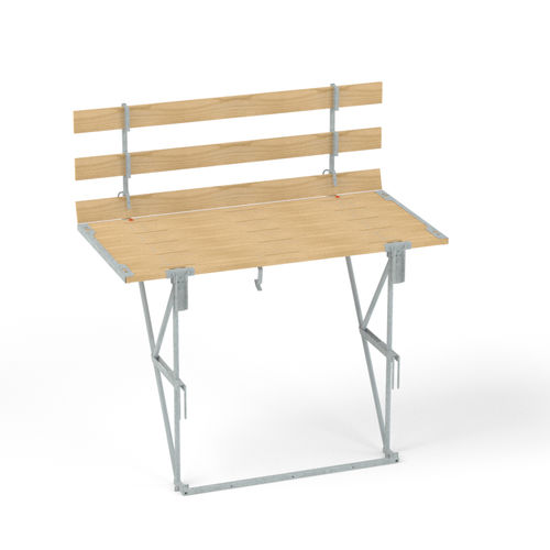 Arbeitsplattform - 3130 series - ROBUSTA-GAUKEL GmbH & Co. KG - für Baustellen / für Schalungen / mit Sicherheitsgeländer