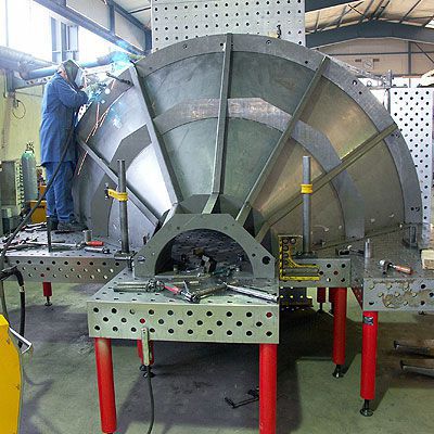Zirkuläre Schalung - ROBUSTA-GAUKEL GmbH & Co. KG - gebogen / Sattel / Rundsäulen