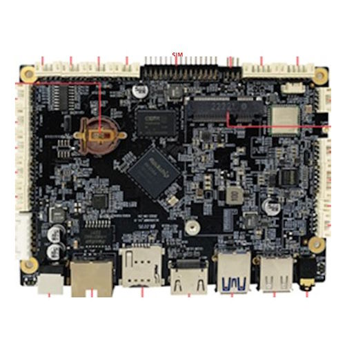 Embedded-Mainboard - ZEUS-R5661 - AmbiWorks - ARM® Cortex®-A55 Quad-core / Rockchip RK3566 / Intel®