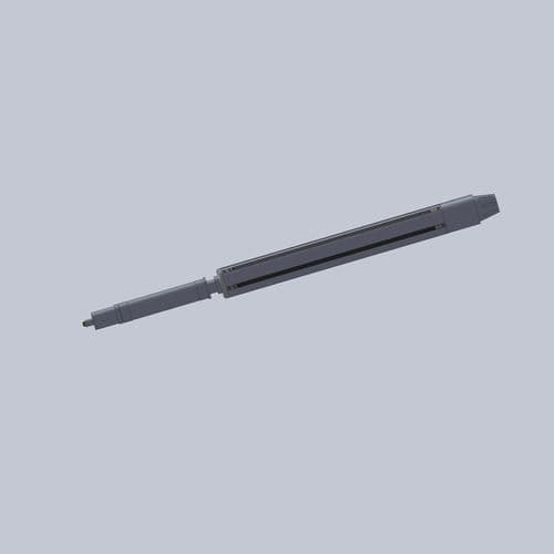 Axial verschiebbare Spannwelle - Ejematic - für Spulen / pneumatisch