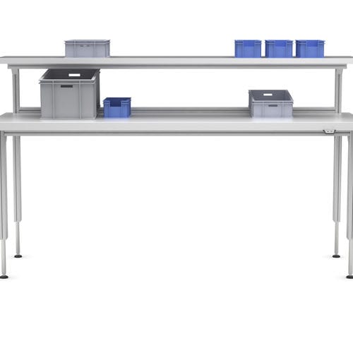 Elektromechanisches Höhenverstellungssystem - Movotec SMS assembly profile - Industry - SUSPA - für Arbeitsplatz